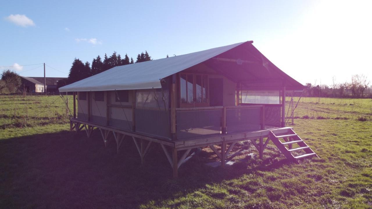 Camping A La Ferme - Hebergements Insolites Cerisy-la-Foret Exteriér fotografie