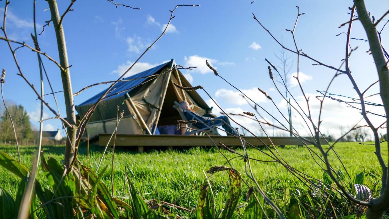 Camping A La Ferme - Hebergements Insolites Cerisy-la-Foret Exteriér fotografie