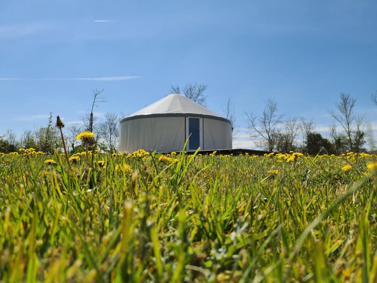 Camping A La Ferme - Hebergements Insolites Cerisy-la-Foret Exteriér fotografie